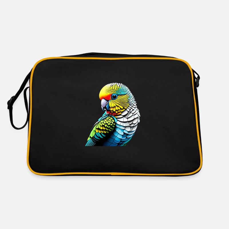 Propriétaire d’oiseau perruche oiseau calopsitte calopsitte Sac Retro