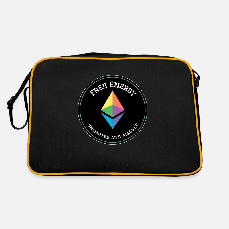 Äther Freie Energie Logo Retro Tasche