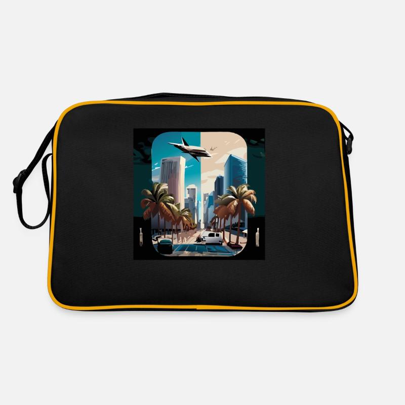 Miami nuit/jour split (Miami Collection) Sac Retro