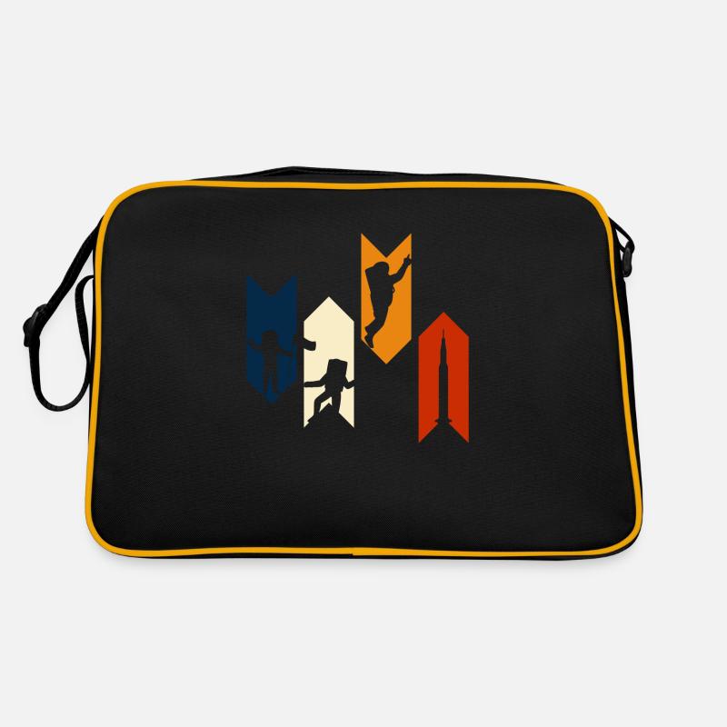 Vintage Retro Astronaut - Astronaut Gift Idea Retro Bag
