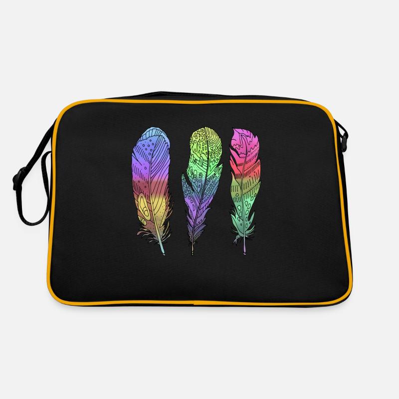 Feder Retro Tasche