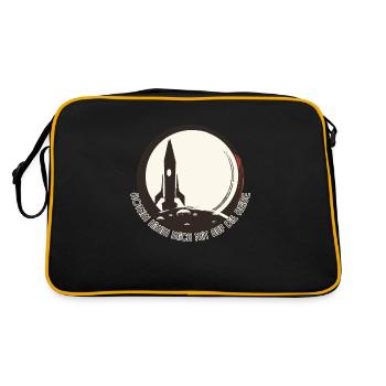 Voyage sur la lune - Sac Retro - noir/or - Dos