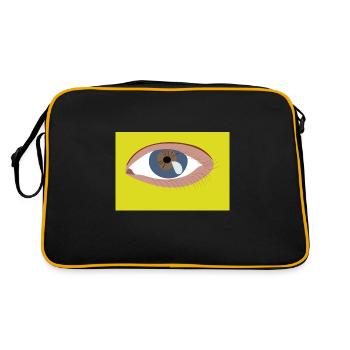 Oeil - Sac Retro - noir/or - Dos