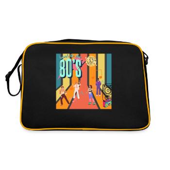 Retro Roller Groove - Retro Bag - black/gold - Back