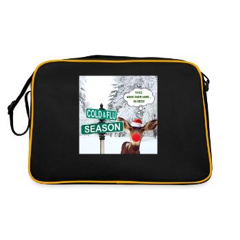 Oh Deer - Rudolf Noël Design - Sac Retro - noir/or - Dos