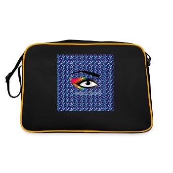 Oeil - Sac Retro - noir/or - Dos