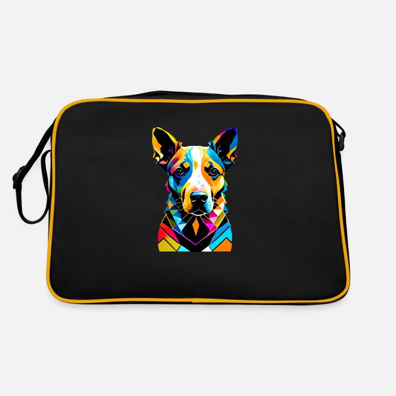 Chiens Propriétaire de chien de berger Propriétaire de chien Propriétaire de chien Sac Retro
