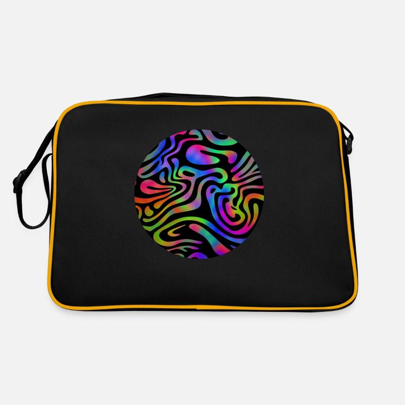Couleurs esthétiques Acid Wave Sac Retro
