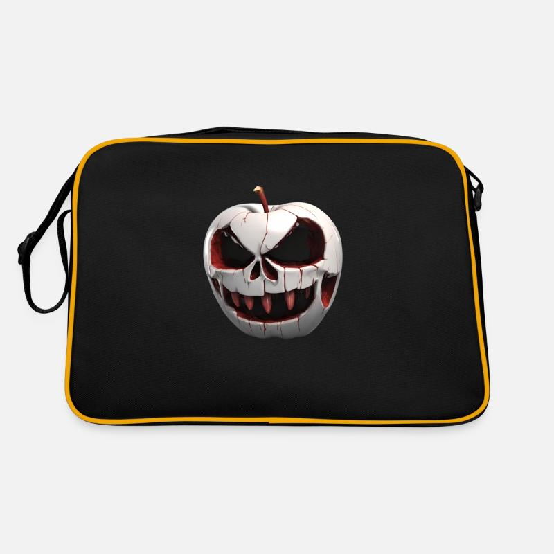 Punishapple Angry Apple sucht einen Obstbauern Retro Tasche