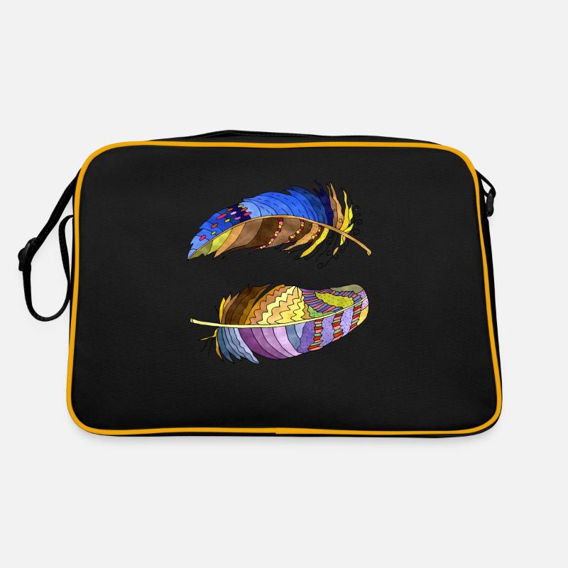 Feder Retro Tasche