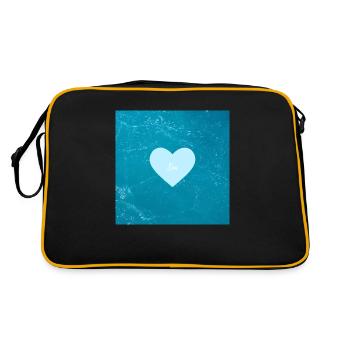 L’amour de la mer - Sac Retro - noir/or - Dos
