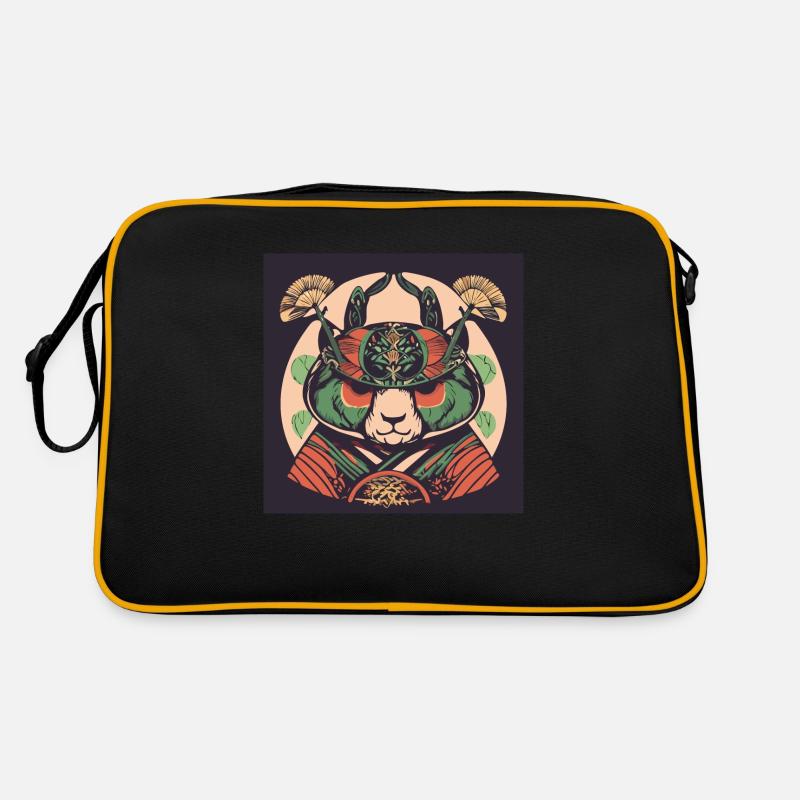 Ziegen Samurai Retro Tasche
