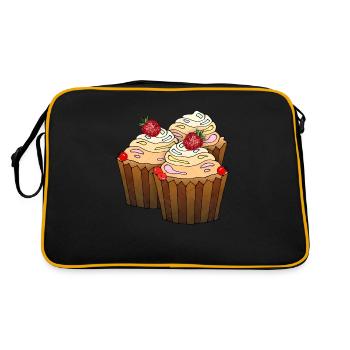 Cakes - Retro Bag - black/gold - Back