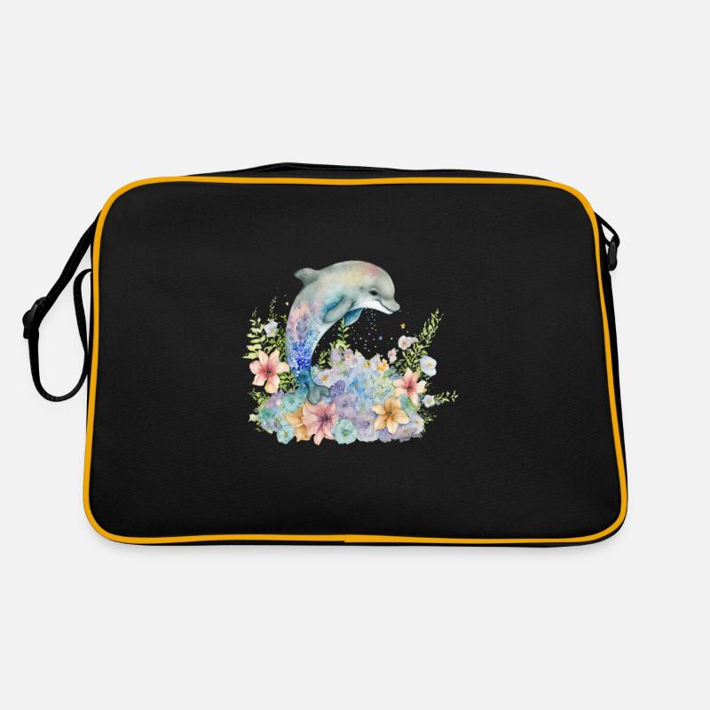 Bébé dauphin Sac Retro