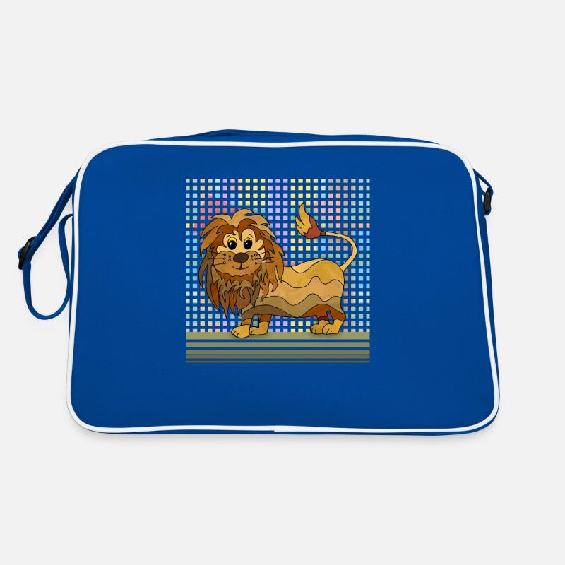 Löwe Retro Tasche