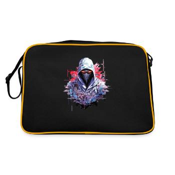 Ninja-Spiel Urbain City Life Mistery Shadow - Retro Tasche - Schwarz/Gold - Hinten