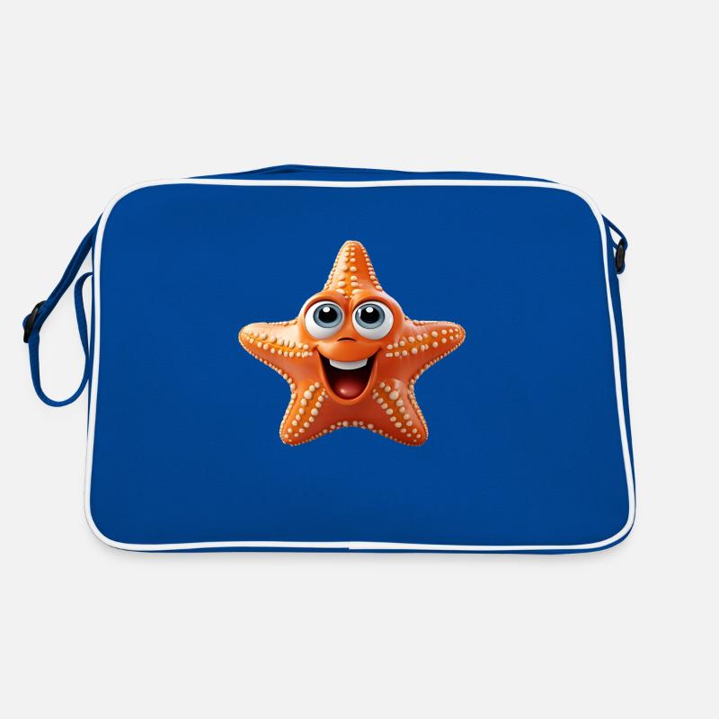 Funny Starfish Retro Bag