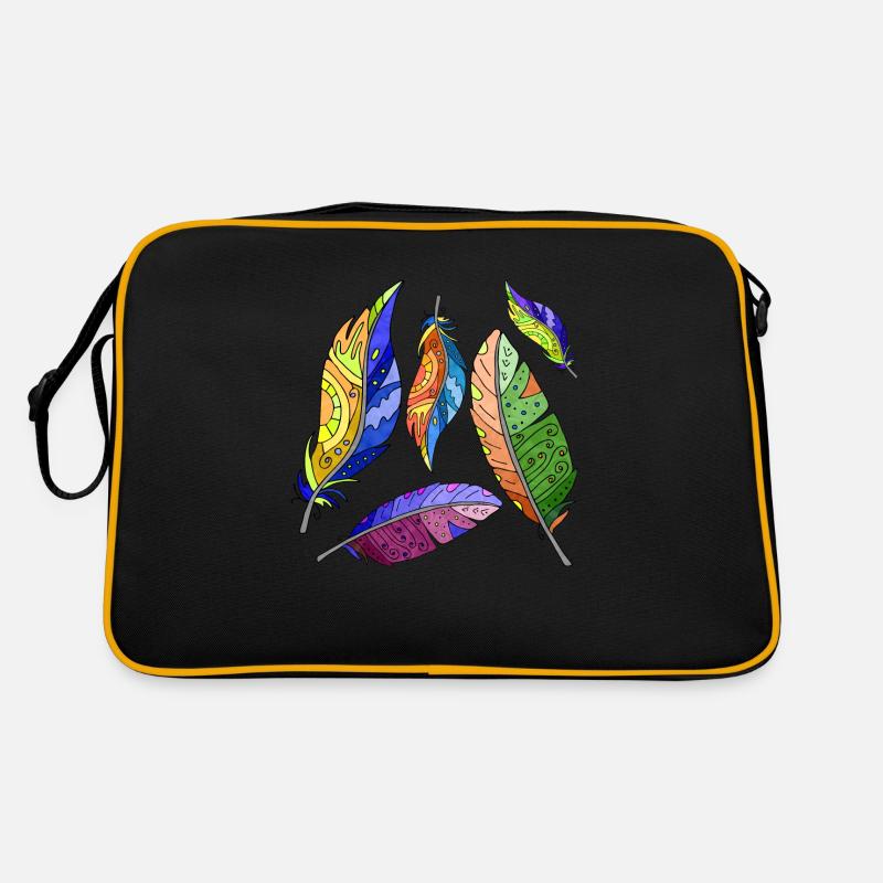 Feder Retro Tasche