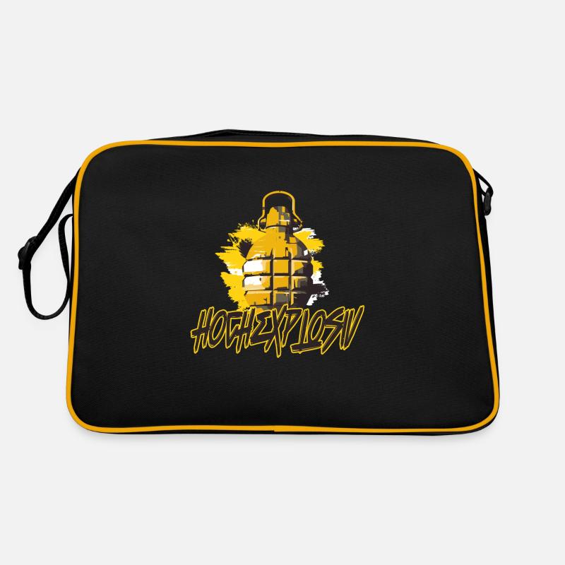 Grenade à main - Explosif Sac Retro
