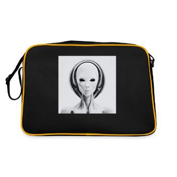 Astronomy Astrophysics Spirituality - Retro Bag - black/gold - Back