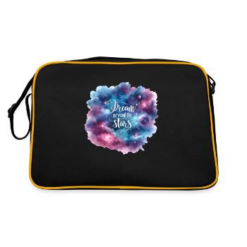 Rêver au-delà des étoiles - Sac Retro - noir/or - Dos