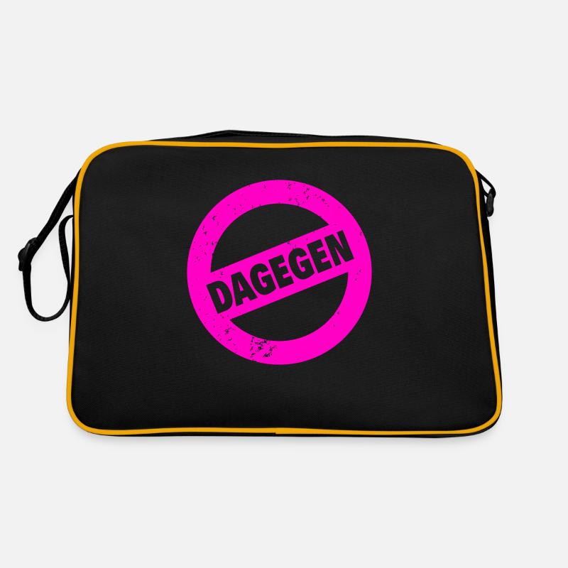 DAGEGEN Retro Tasche