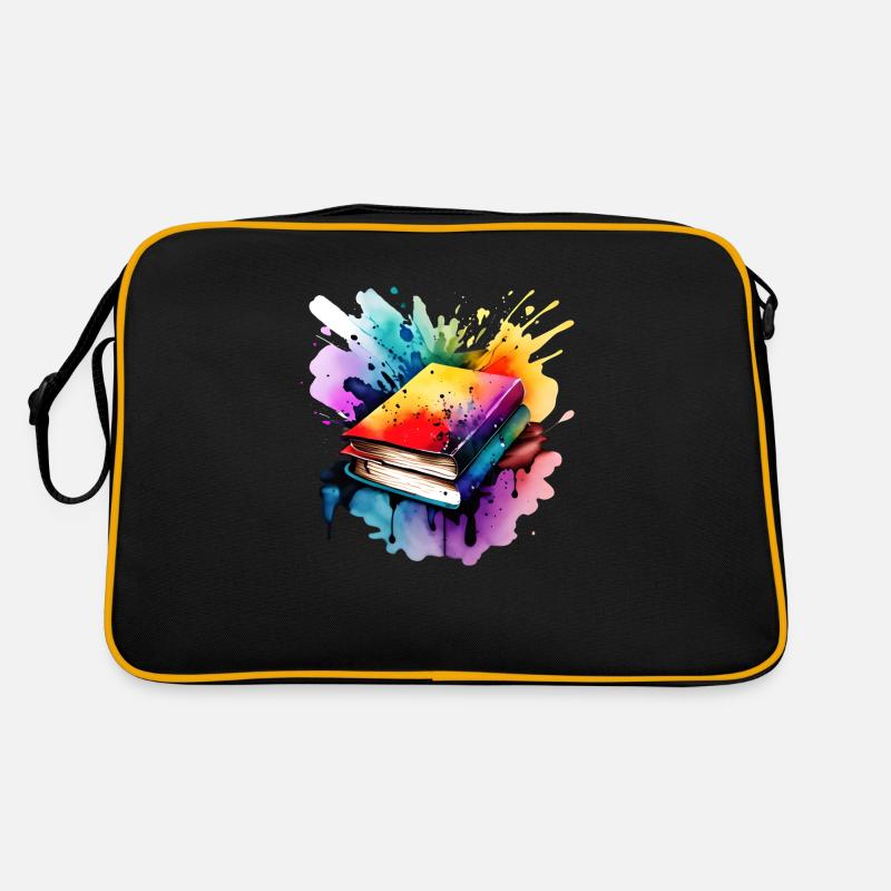 Book Reading Gift Reader Book Lover Books Retro Bag