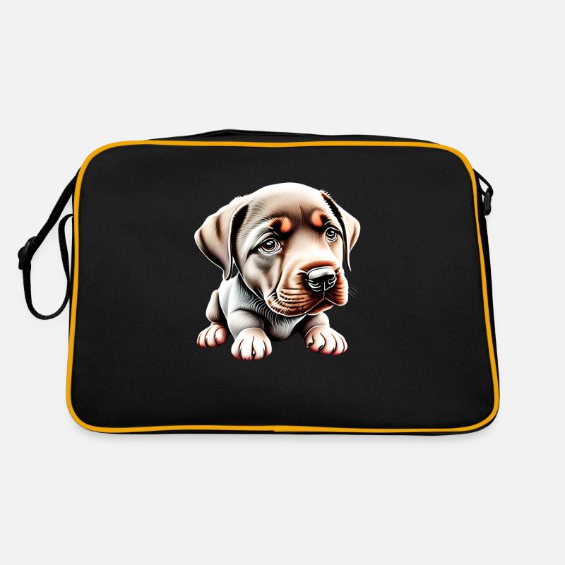 Chiot, Labrador Chiot, Chien, Chiens, Labrador Sac Retro