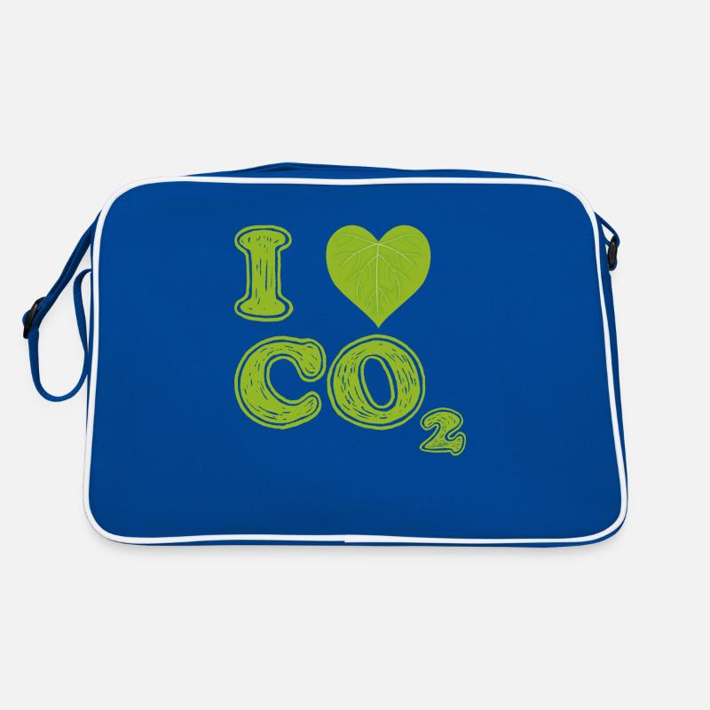 Ich liebe CO2 Retro Tasche