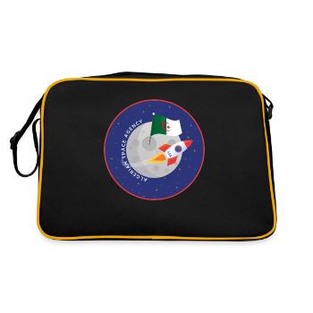 Algerian Space Agency - Retro Bag - black/gold - Back