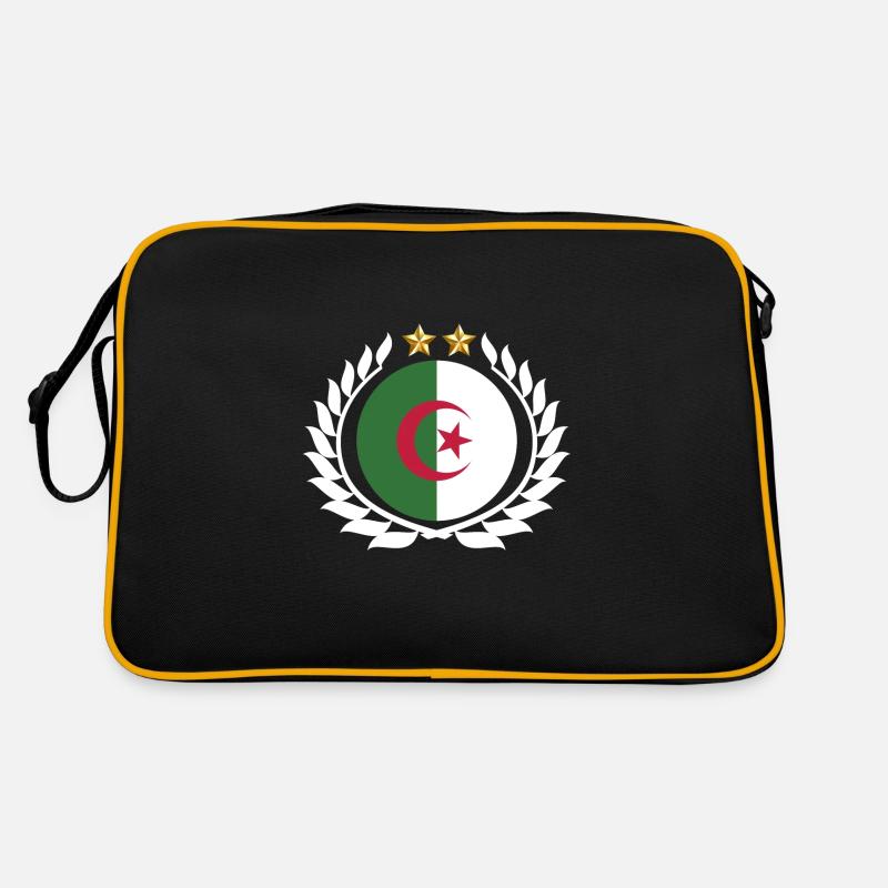 Algerischer Kranz - Algerien Geschenkidee Retro Tasche