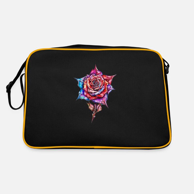 Diamant Rose Retro Tasche