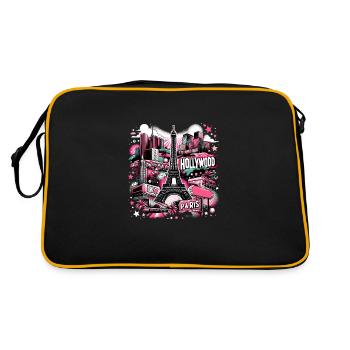 City Wonder Paris Hollywood – Romantic Metropol - Retro Bag - black/gold - Back