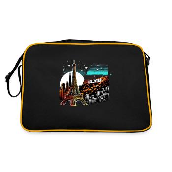 Tour Eiffel Hollywood Magic – City Magic at Nach - Sac Retro - noir/or - Dos