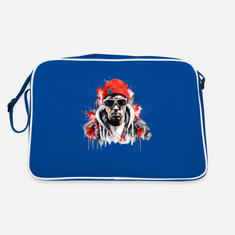 Rapper Graffiti Retro Tasche