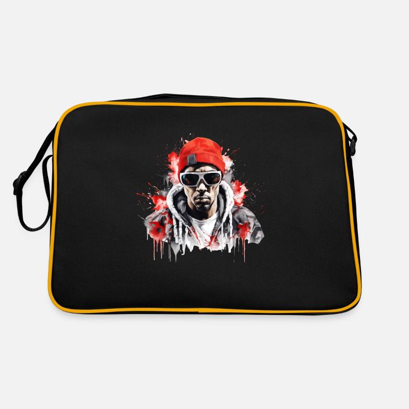 Rappeur Graffiti Sac Retro