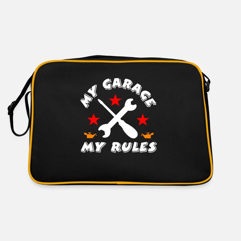 Garage - Retro Bag - black/gold