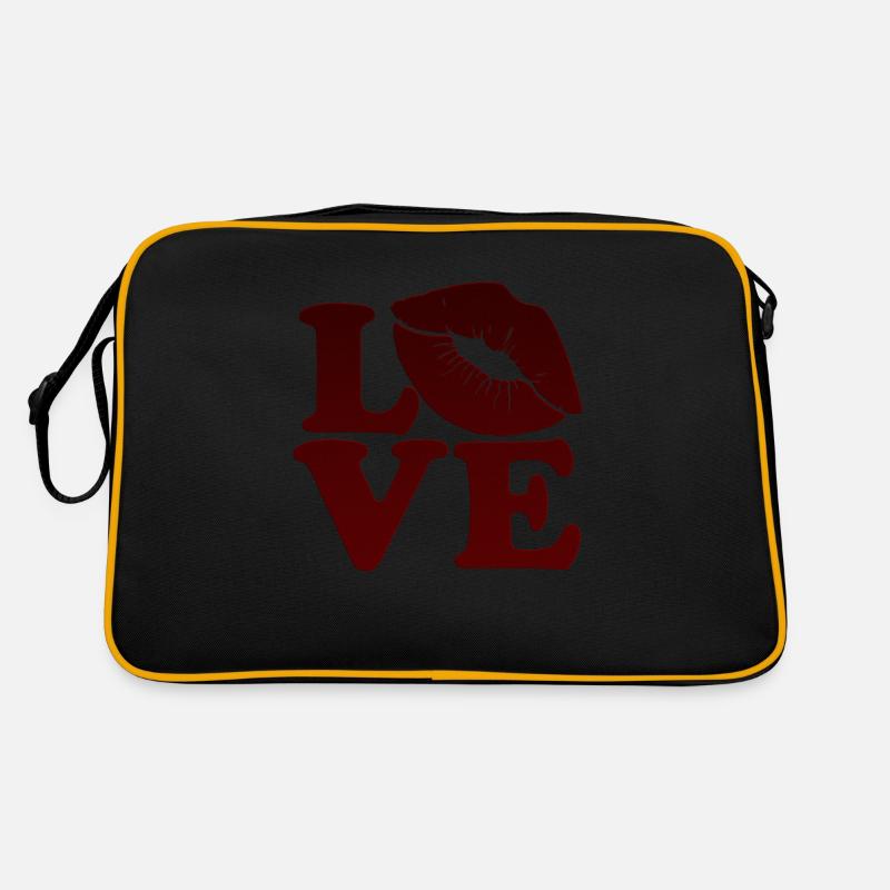 Aimez-moi la Saint-Valentin Joyeux Valentin Saint-Valentin Sac Retro