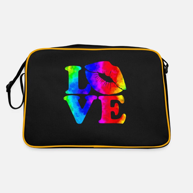 Aimez-moi la Saint-Valentin Joyeux Valentin Saint-Valentin Sac Retro