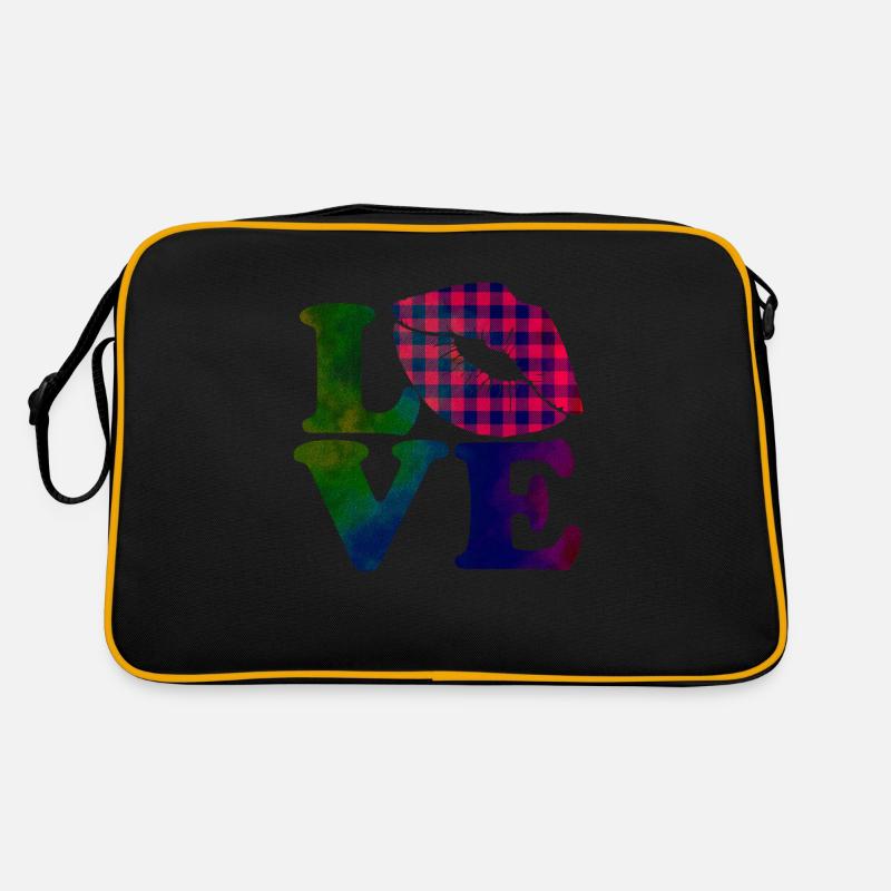 Aimez-moi la Saint-Valentin Joyeux Valentin Saint-Valentin Sac Retro