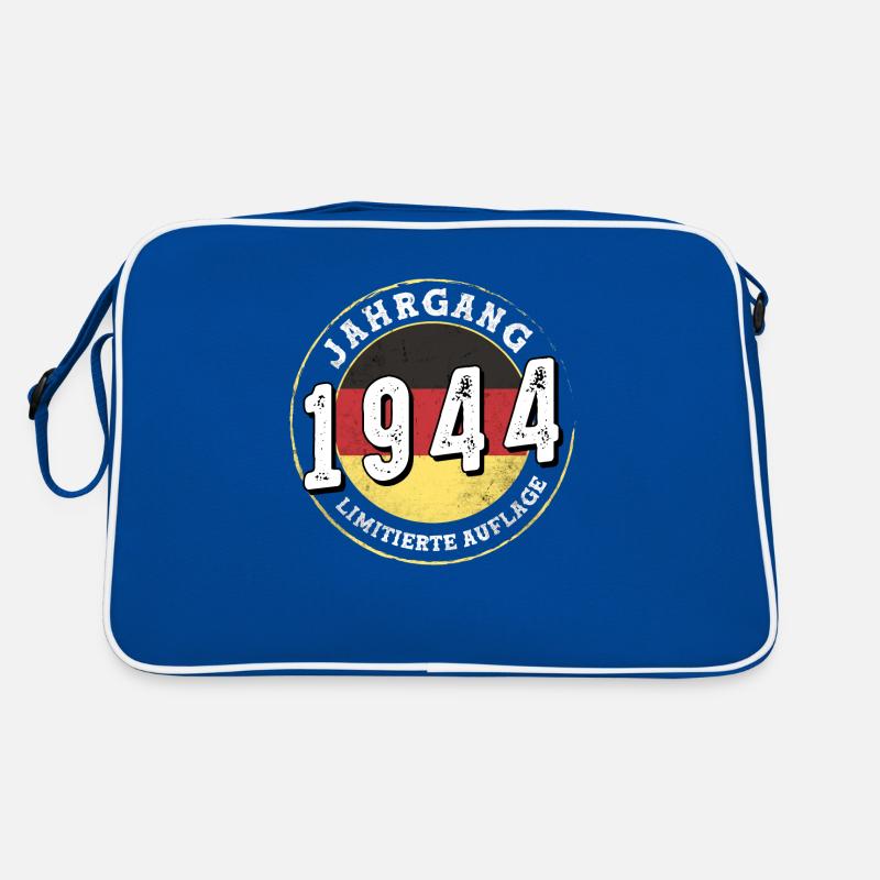 Limitierte Auflage 80 years old Jahrgangs 1944 Retro Bag