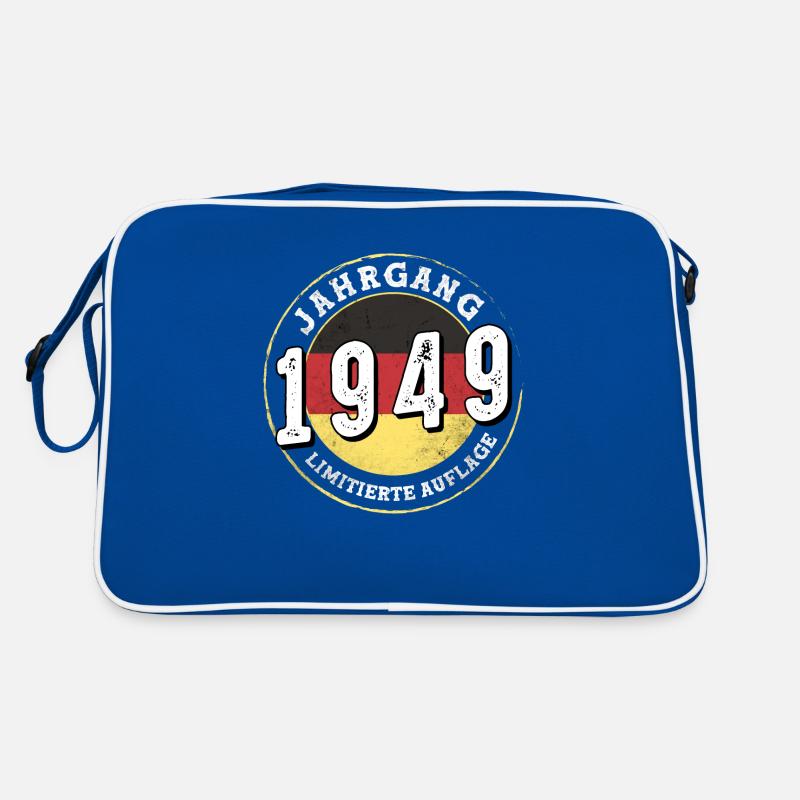 Limitierte Auflage Jahrgangs 1949 75 years old Retro Bag