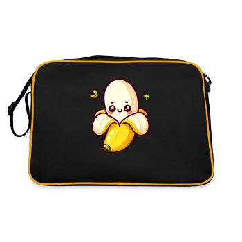 Small Banana - Retro Bag - black/gold - Back