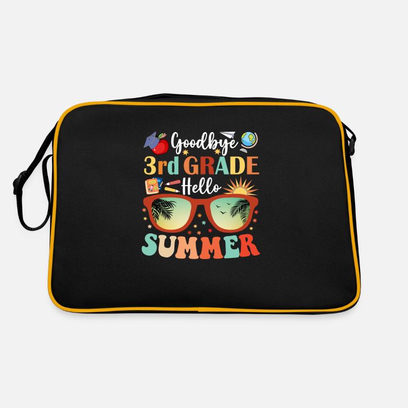 Goodbye 3rd Grade Hello Summer Retro Bag