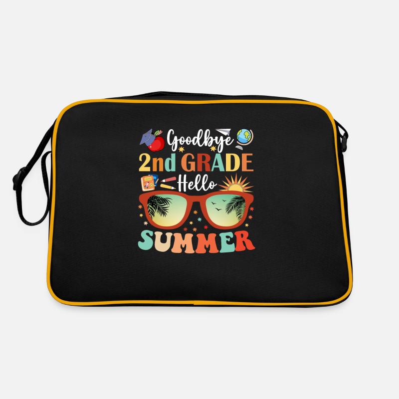 Goodbye 2nd Grade Hello Summer Retro Bag