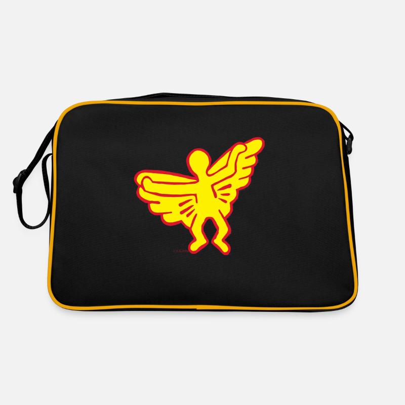 Hommage an K.H. - Retro Tasche - Schwarz/Gold