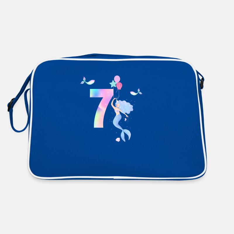7th Anniversary Mermaid Retro Bag