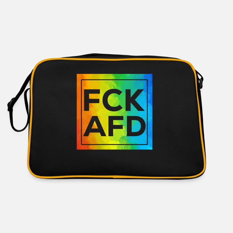 Fck AFD Cutout mit Rahmen Retro Tasche