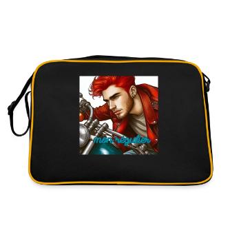 My regular redhead - Retro Bag - black/gold - Back