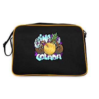 Pina Colada - Sac Retro - noir/or - Dos